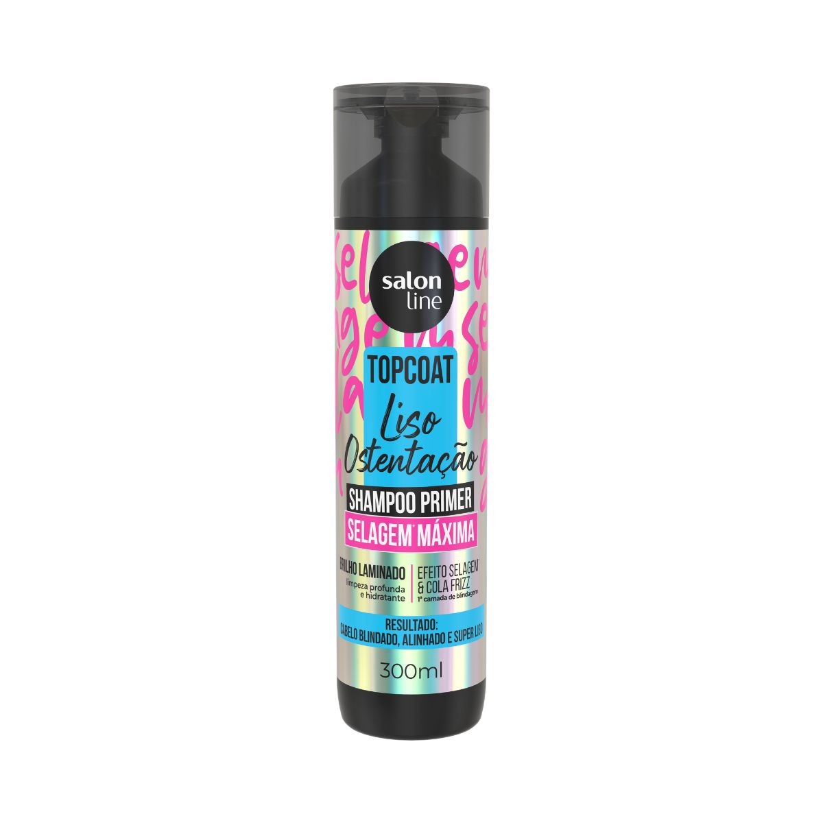 SHAMPOO PRIMER LISO OSTENTACAO MEU LISO SALON LINE 300ML