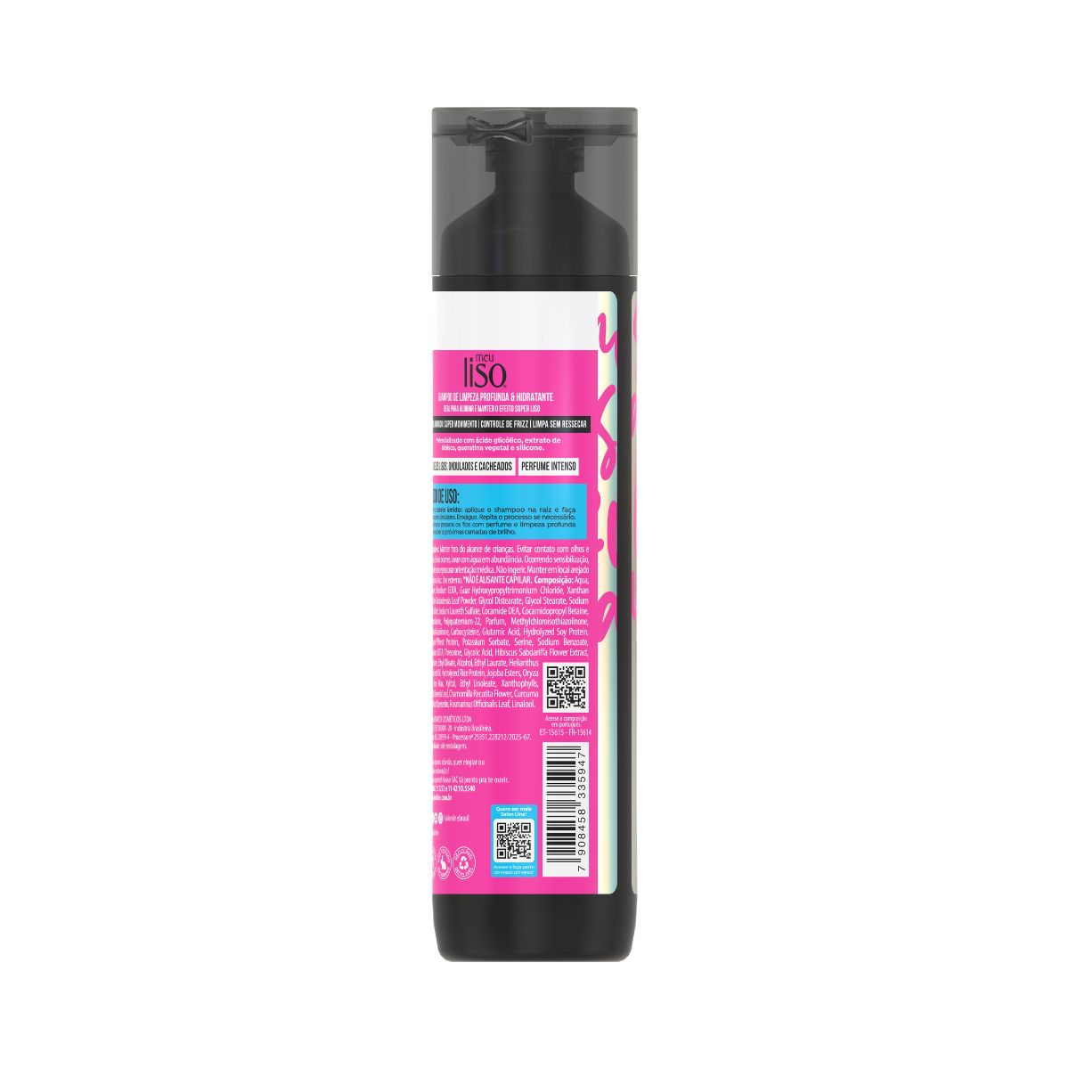 SHAMPOO PRIMER LISO OSTENTACAO MEU LISO SALON LINE 300ML