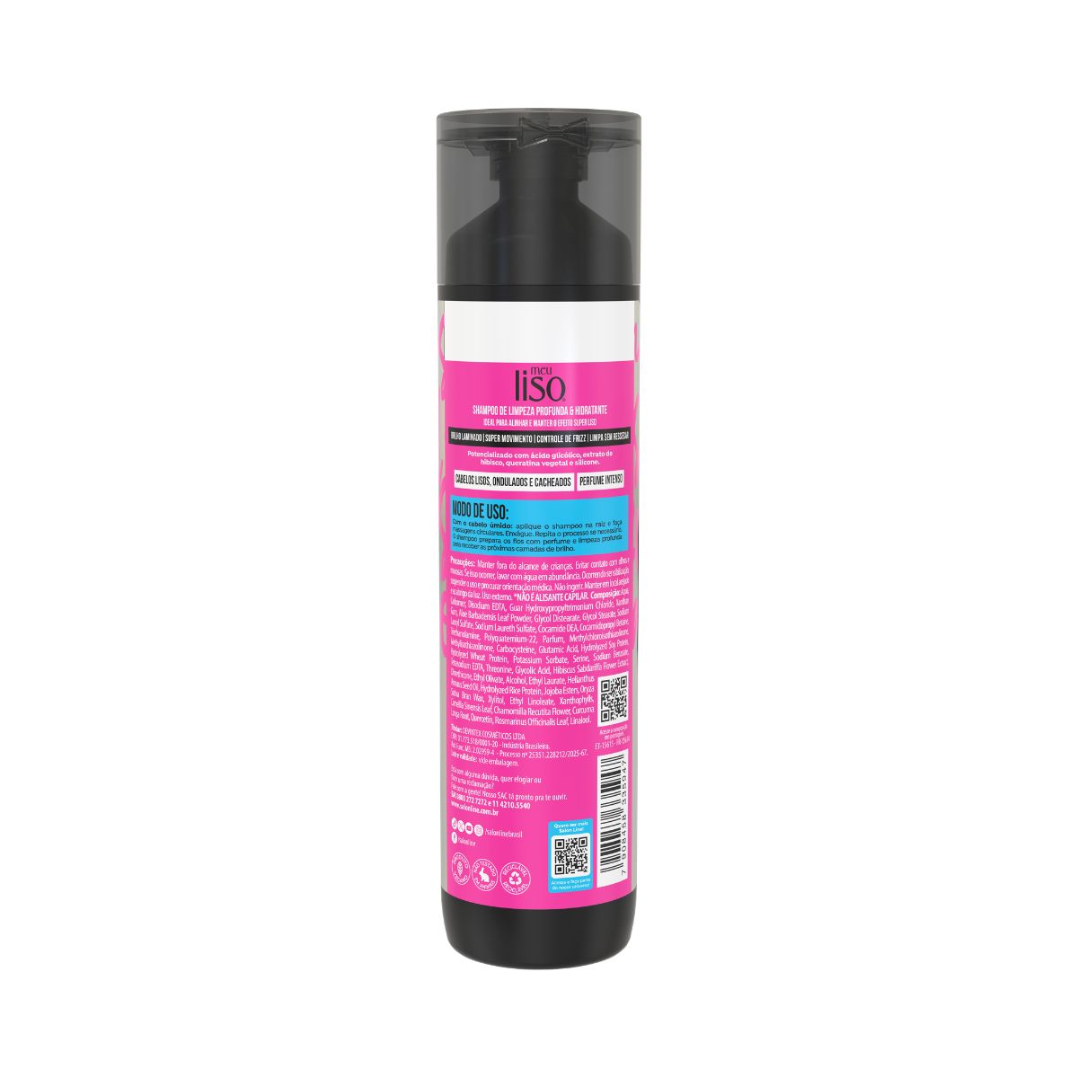 SHAMPOO PRIMER LISO OSTENTACAO MEU LISO SALON LINE 300ML