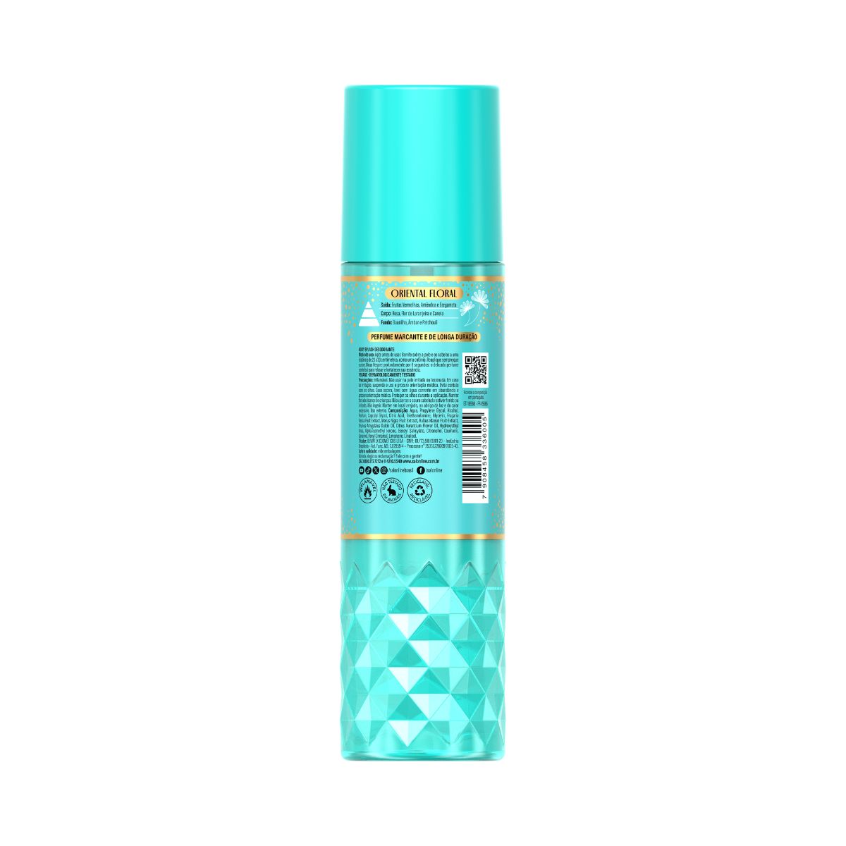 BODY SPLASH DESODORANTE BELEZA FATAL XEROSA SALON LINE 200ML