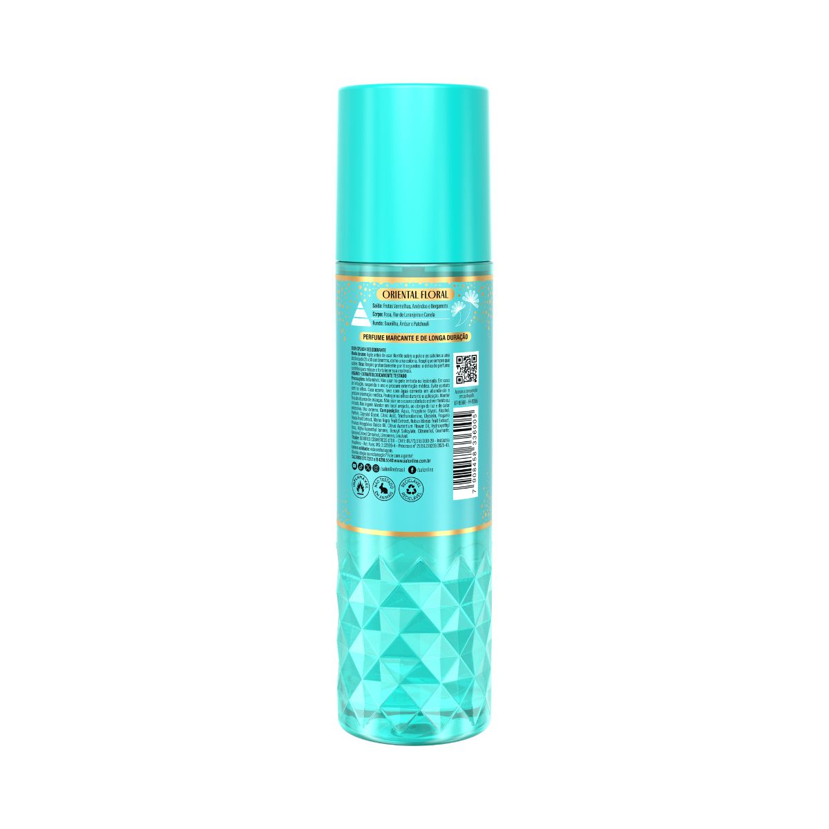 BODY SPLASH DESODORANTE BELEZA FATAL XEROSA SALON LINE 200ML