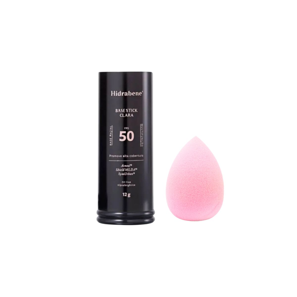 BASE STICK CLARA HIDRABENE FPS50 12G COM ESPONJA