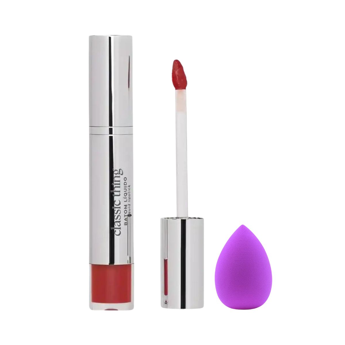 KIT RUBY ROSE BLOW BATOM LÍQUIDO ML70 + ESPONJA PARA MAQUIAGEM