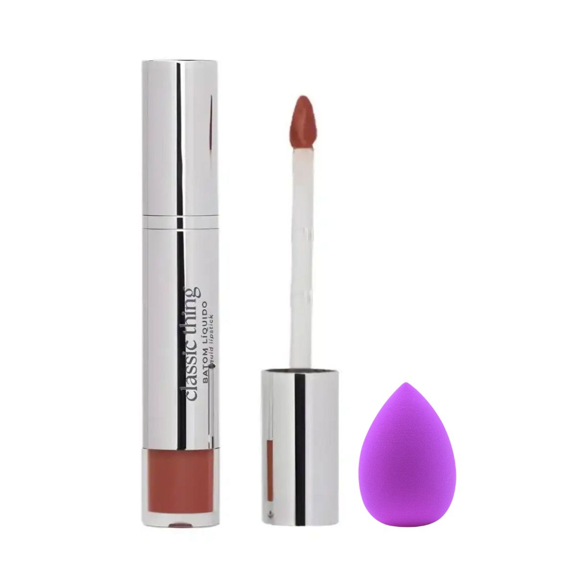 KIT RUBY ROSE BLOW BATOM BL10 + ESPONJA PARA MAQUIAGEM