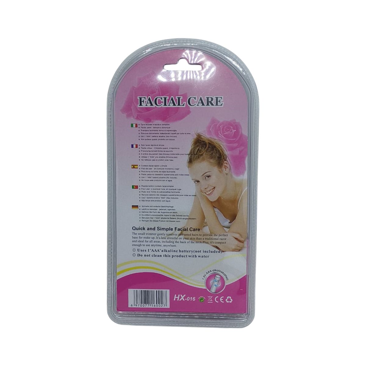 NAVALHETE FACIAL CARE ROSA