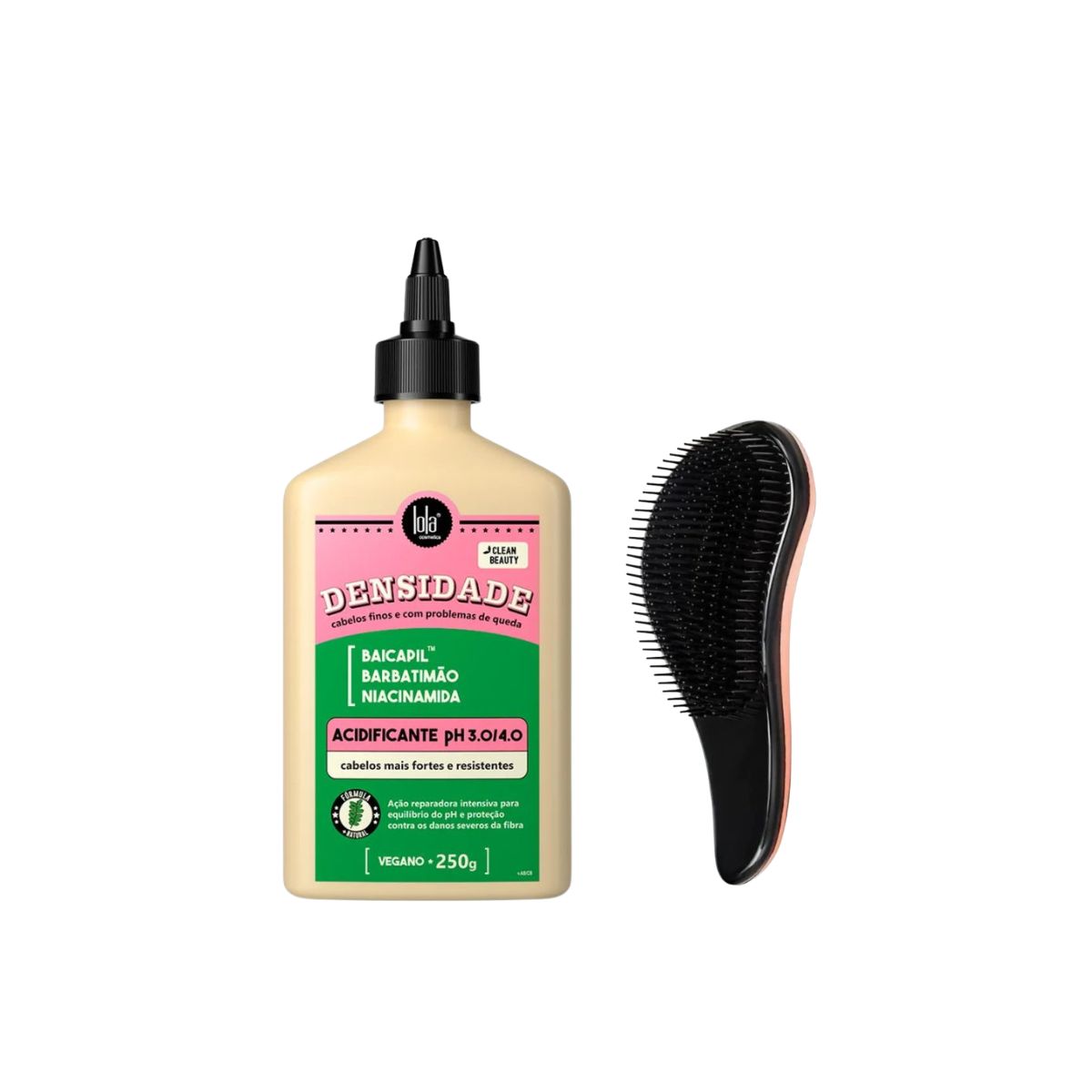 ACIDIFICANTE DENSIDADES LOLA COSMETICS 250G + BRINDE ESCOVA MÁGICA