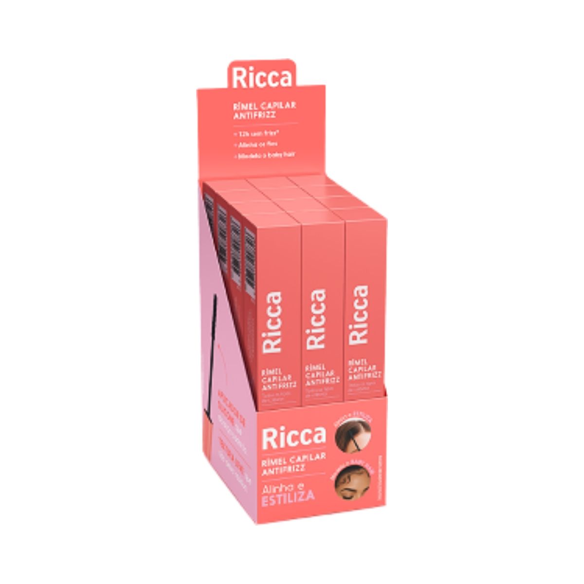 RÍMEL CAPILAR ANTIFRIZZ RICCA 10ML