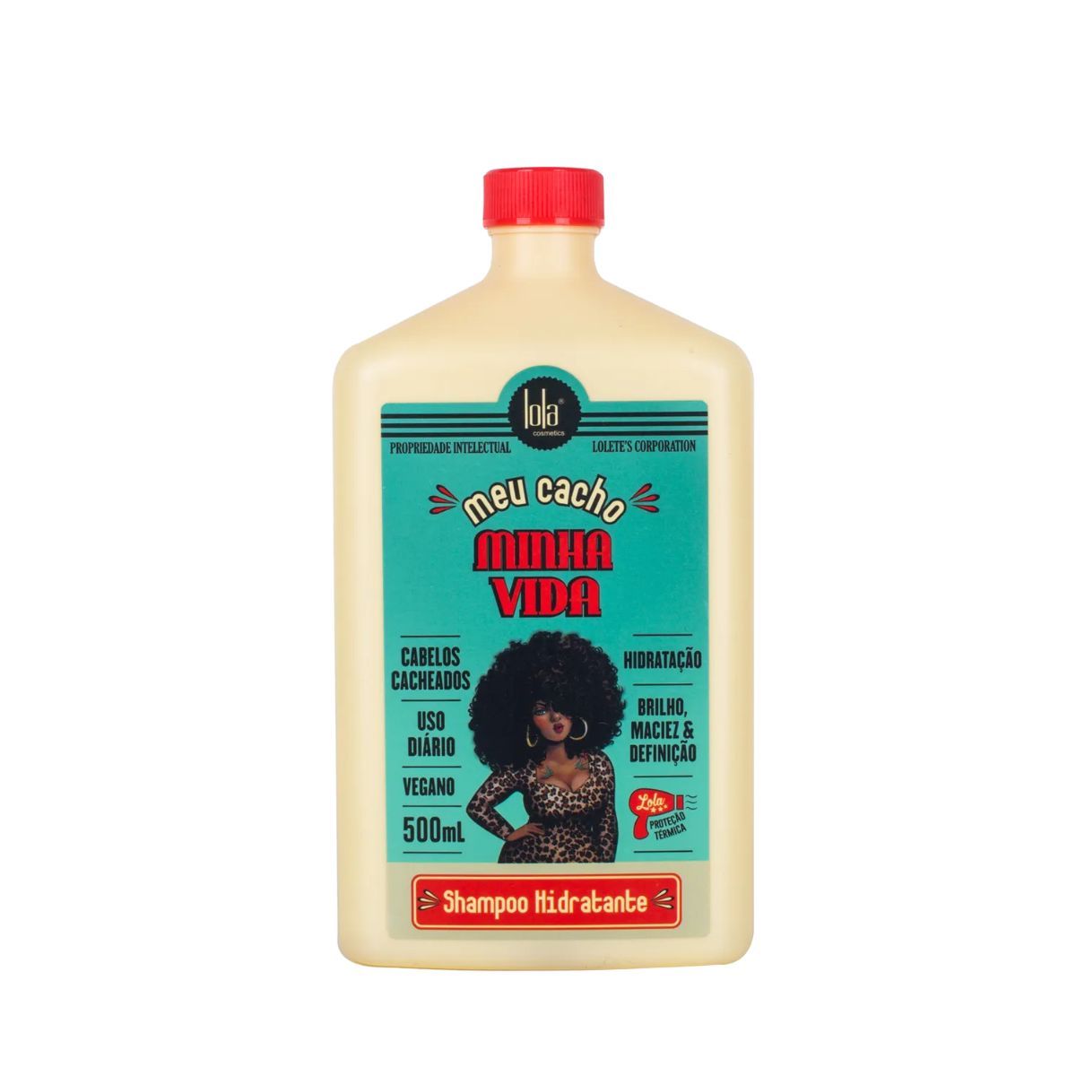 KIT SHAMPOO E CONDICIONADOR 500ML MEU CACHO MINHA VIDA LOLA