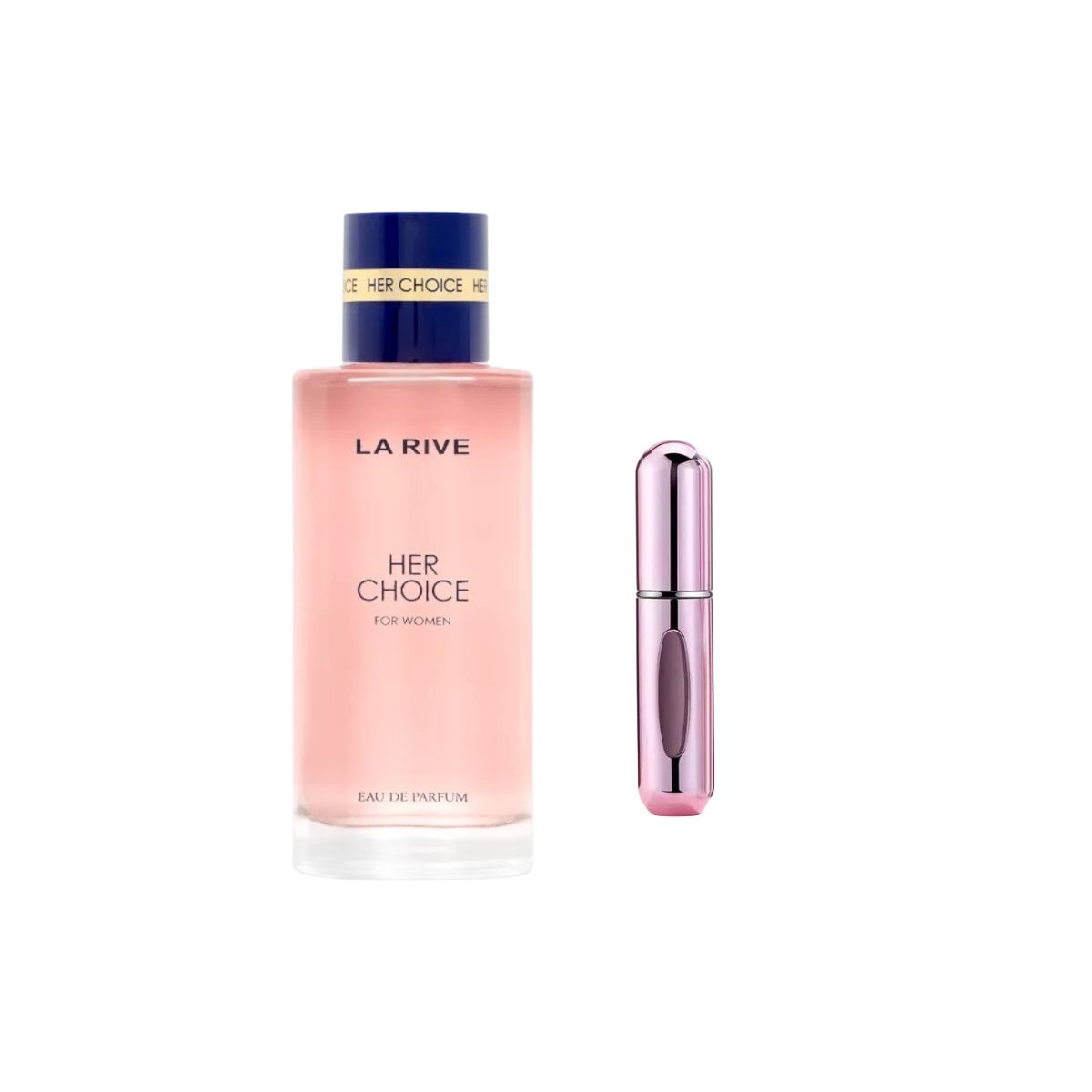 PERFUME HER CHOICE EDP LA RIVE 100ML COM PORTA PERFUME 5ML