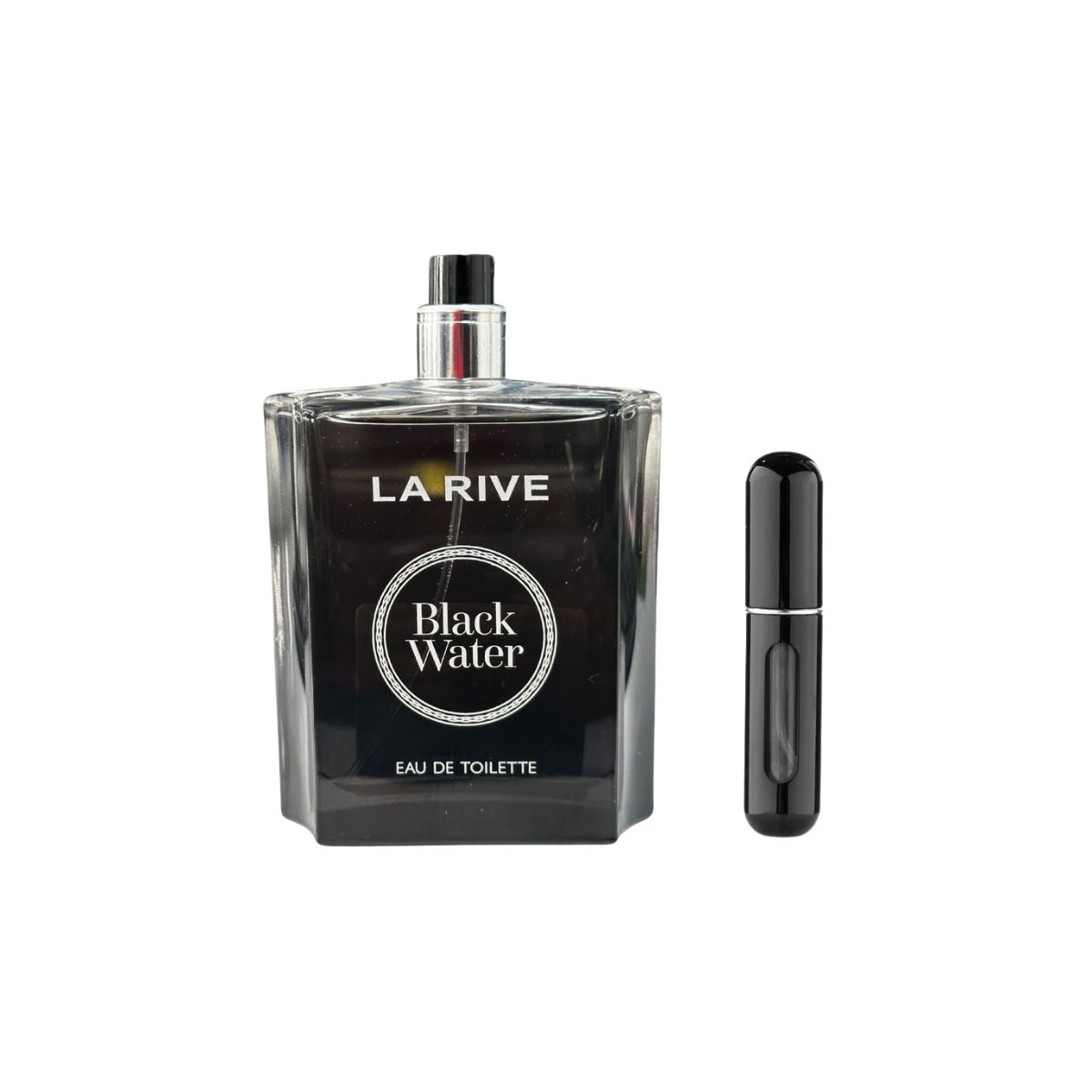 PERFUME BLACK WATER EDP LA RIVE 100ML COM PORTA PERFUME 5ML