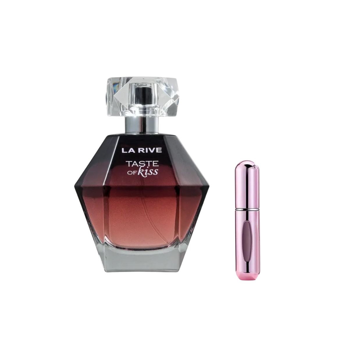 PERFUME TASTE OFF KISS LA RIVE EDP 100ML COM PORTA PERFUME 5ML