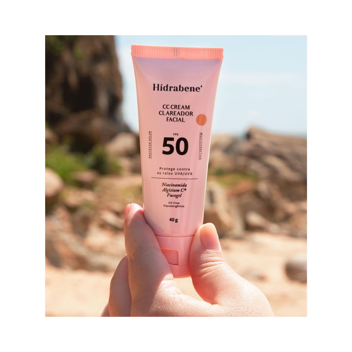 CC CREAM HIDRABENE CLAREADOR  FPS50 40G