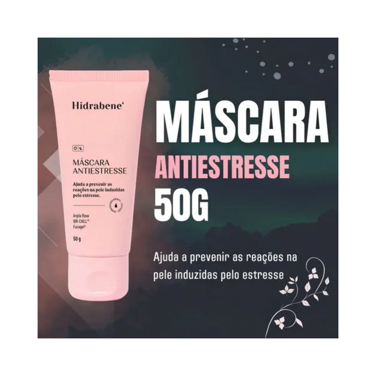 MÁSCARA FACIAL ANTIESTRESSE HIDRABENE 50G