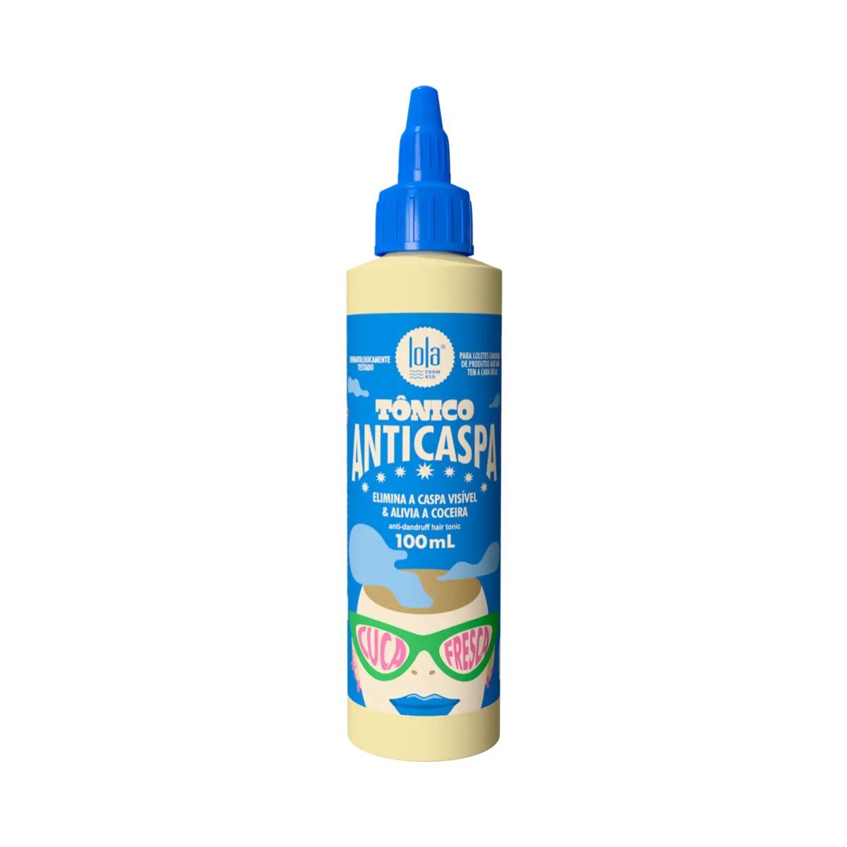 TONICO CUCA FRESCA LOLA COSMETICS 100ML COM ACESSÓRIO PARA CABELO