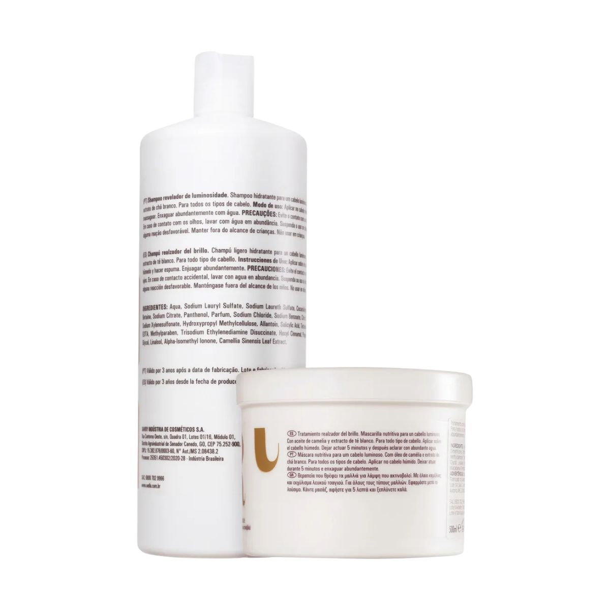 KIT OIL REFLECTIONS WELLA SHAMPOO 1L + MÁSCARA 500ML