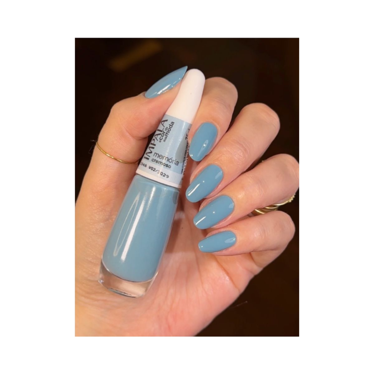 ESMALTE A COR DA MODA CREMOSO MEMORIA IMPALA 7,5ML
