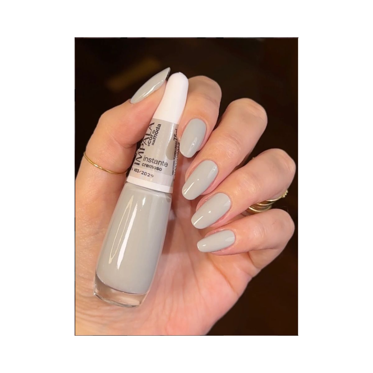 ESMALTE A COR DA MODA CREMOSO INSTANTE IMPALA 7,5ML