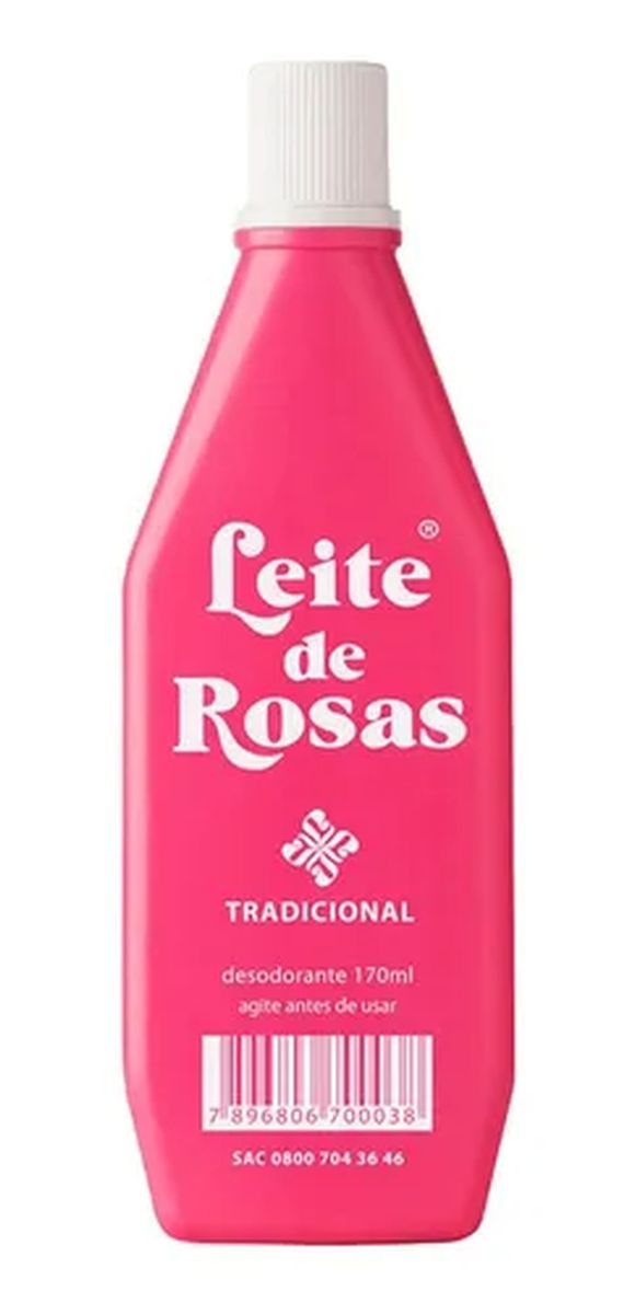 LOÇÂO DE LIMPEZA TRADICIONAL LEITE DE ROSAS 170ML