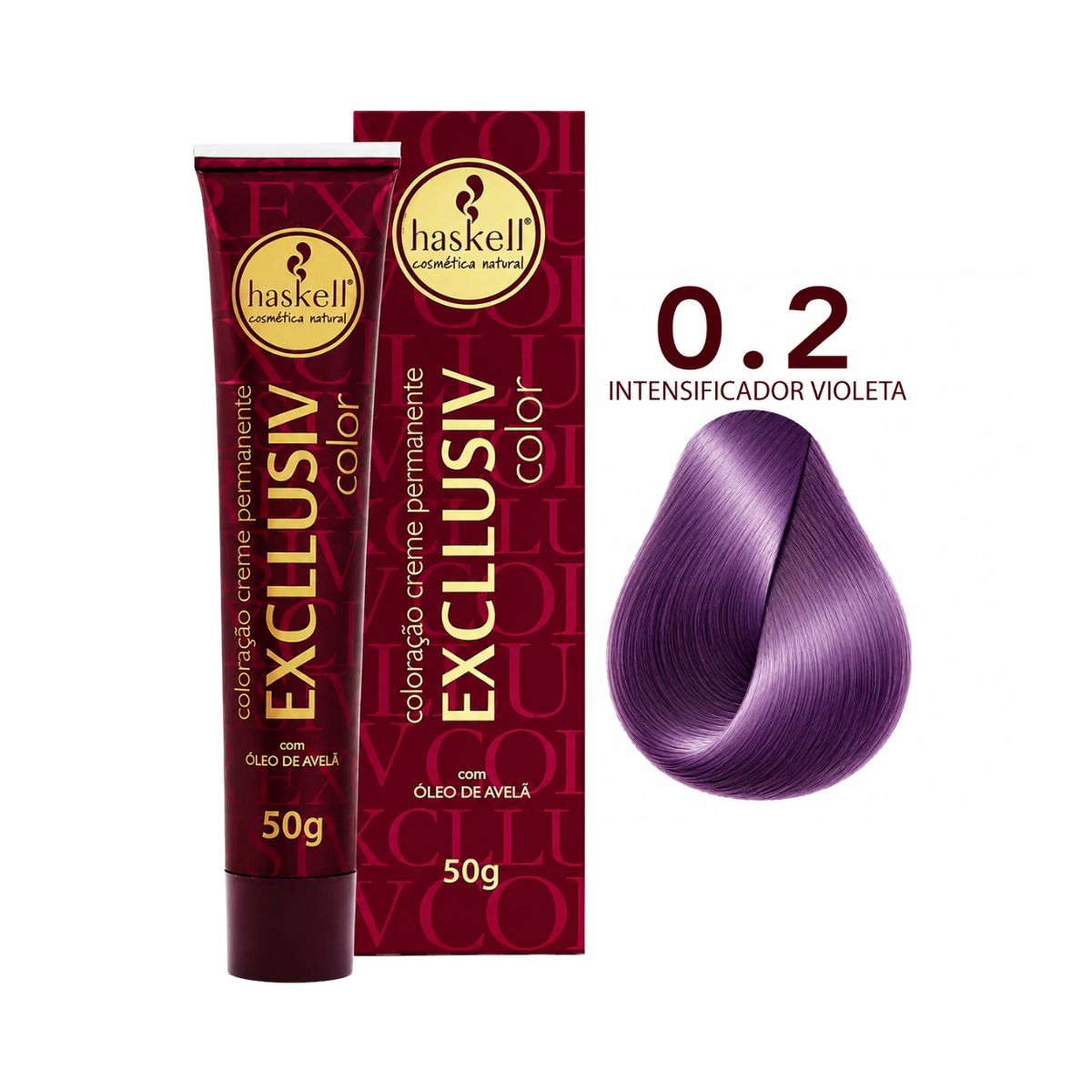 COLORAÇÃO 0.2 INTENSIFICADOR VIOLETA HASKELL