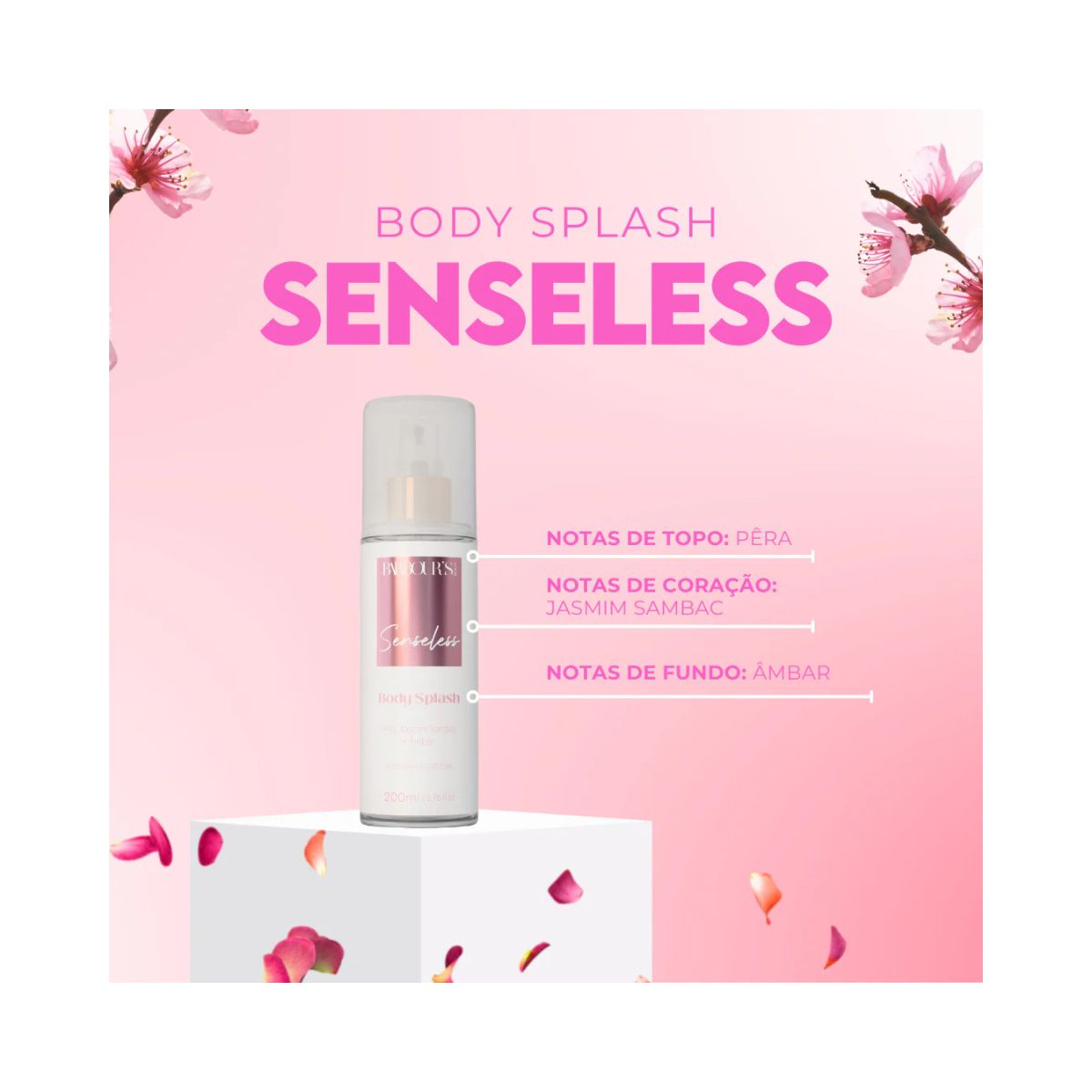 BODY SPLASH SENSELESS BARBOURS 200ML