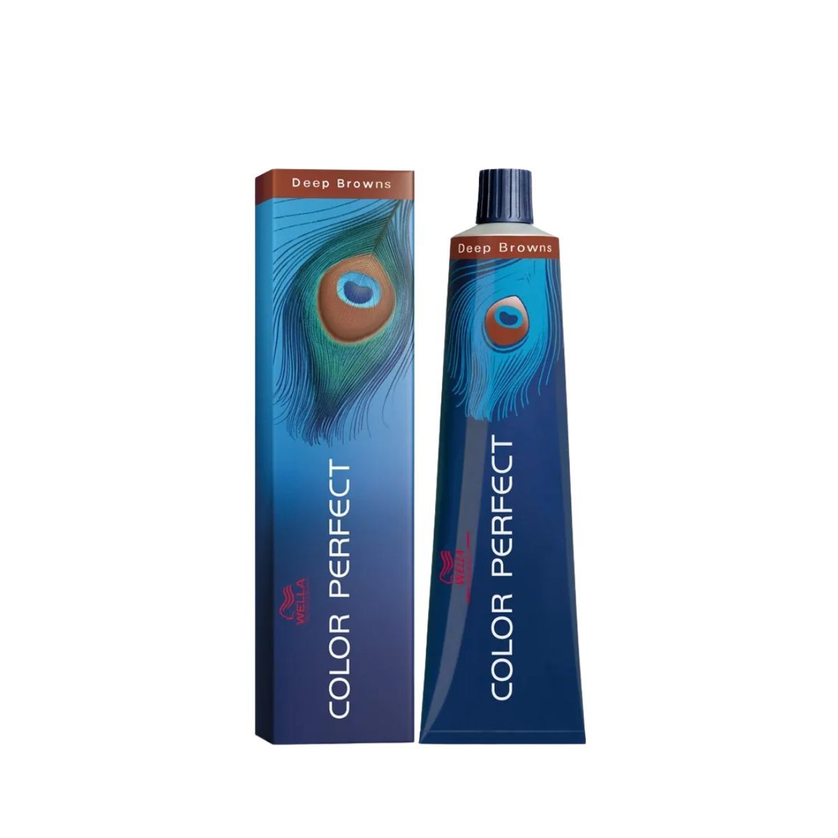 KIT COLOR PERFECT 7.7 LOURO MÉDIO MARROM WELLA 60G + OX WELLOXON 20VOL 60ML