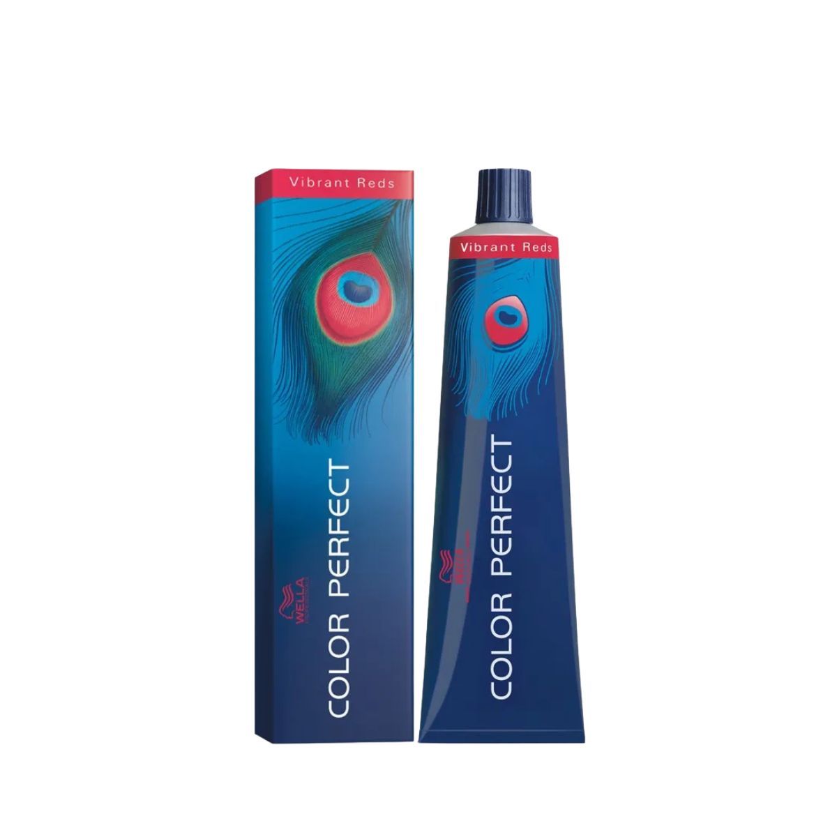 KIT COLOR PERFECT 66.46 LOURO ESC INT VERM VIOLETA WELLA 60G + OX WELLOXON 20VOL