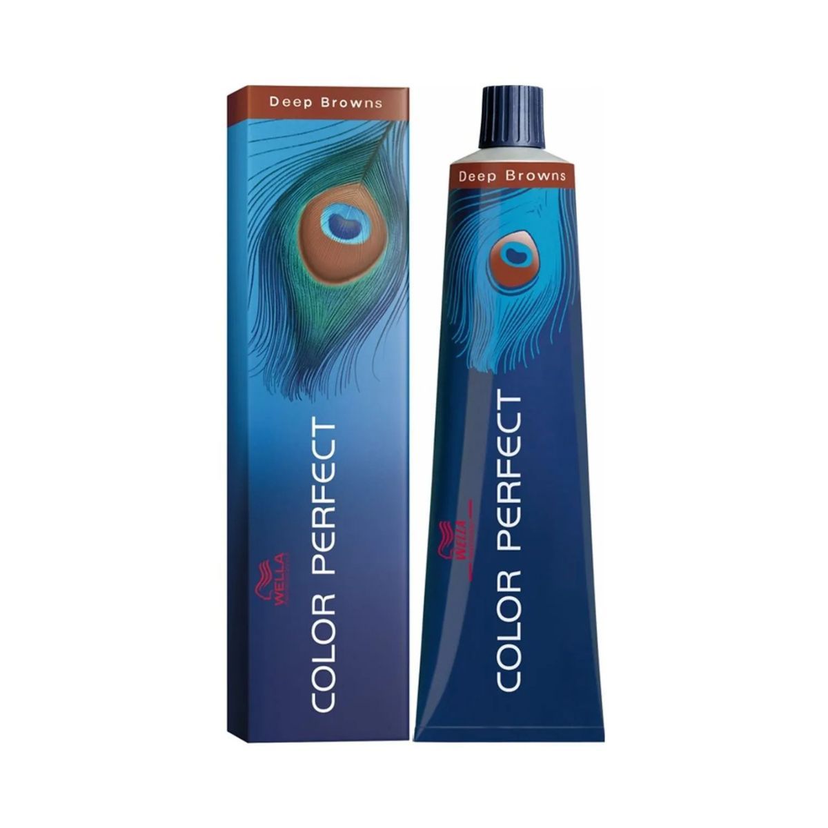 KIT COLOR PERFECT 7.77 LOURO MÉDIO MARROM INTENSO WELLA 60G + OX WELLOXON 20VOL