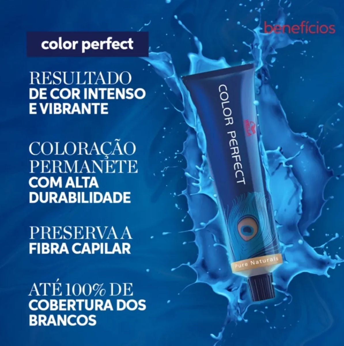 KIT COLOR PERFECT 12.0 LOURO ESPECIAL WELLA 60G + OX WELLOXON 20VOL 60ML