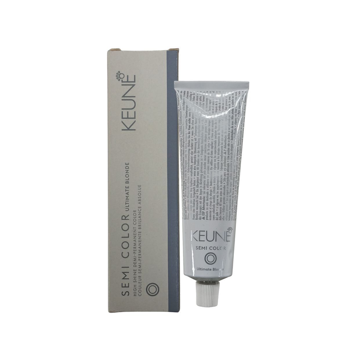 KIT 1 COLORAÇÃO TINTA COLOR ULTIMATE BLOND 1000 LOURO NATURALKEUNE 60ML + OX TI