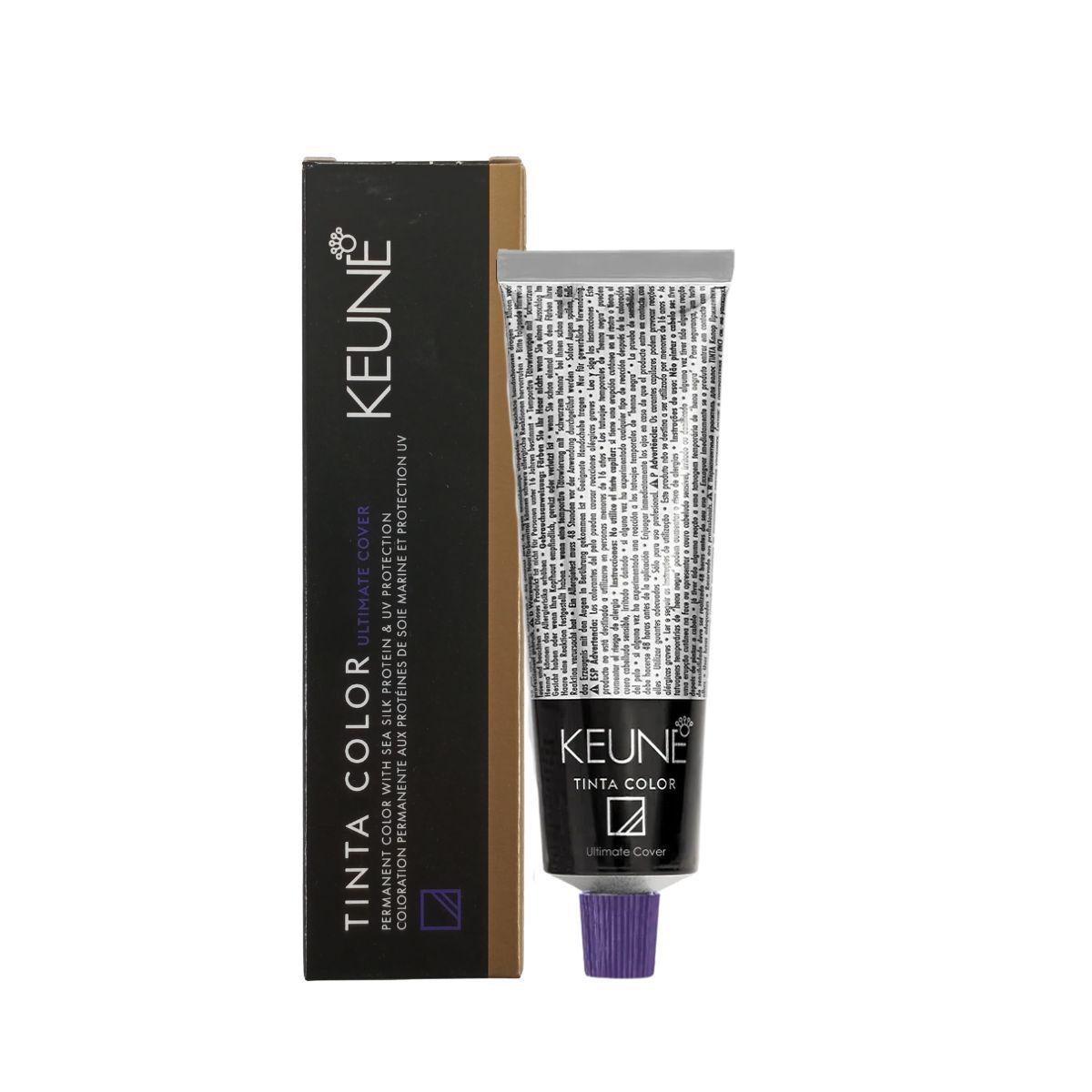 KIT 1 COLORAÇÃO TINTA COLOR KEUNE 6.35UC LOURO ESCURO CHOCOLATE 60ML + OX TINTA