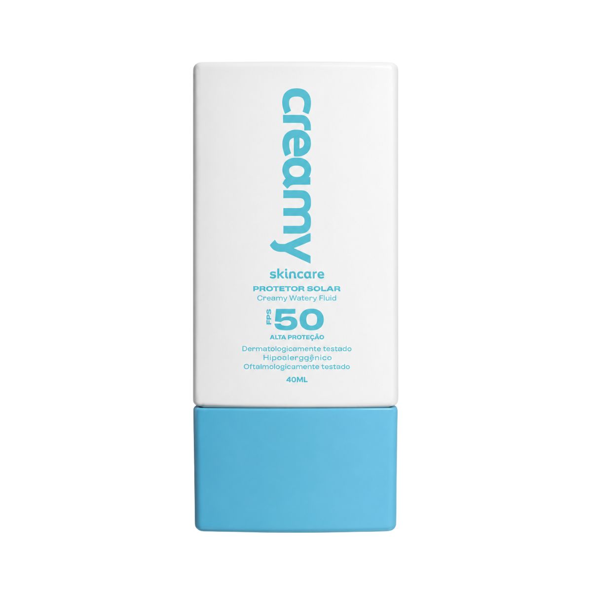 PROTETOR SOLAR WATERY FLUID CREAMY SKINCARE 40ML