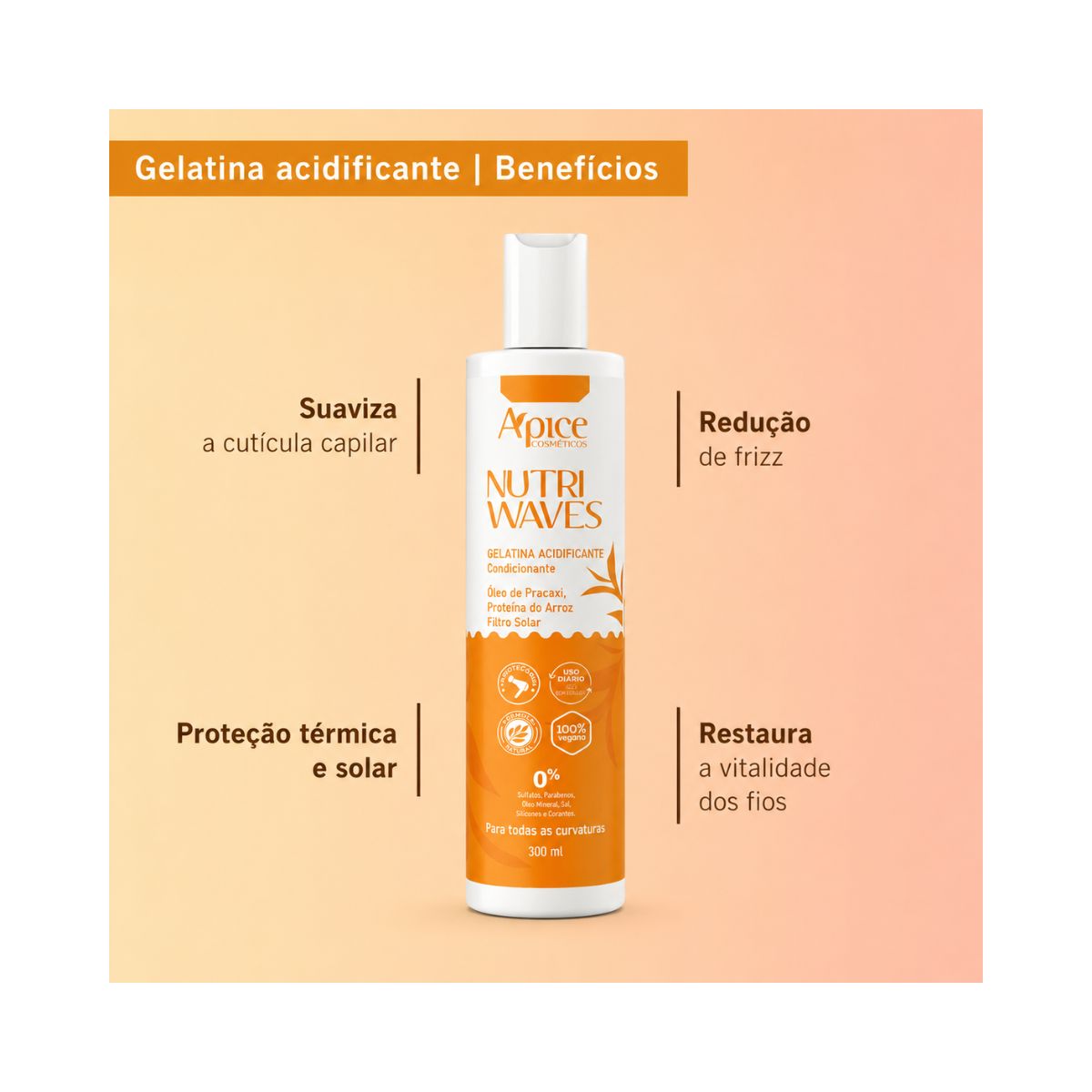 GELATINA APICE NUTRI WAVES APICE 300ML