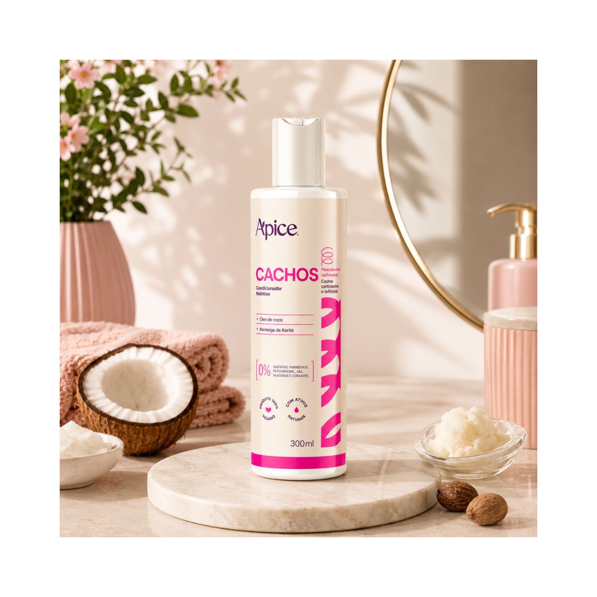 CONDICIONADOR CACHOS APICE 300ML