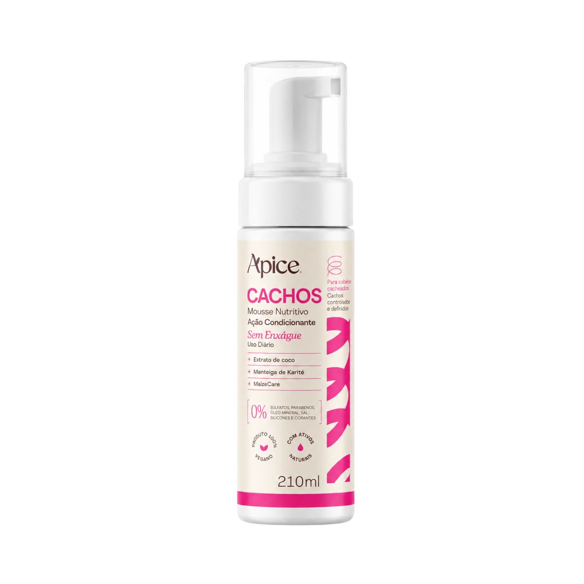 MOUSSE CACHOS APICE 210ML