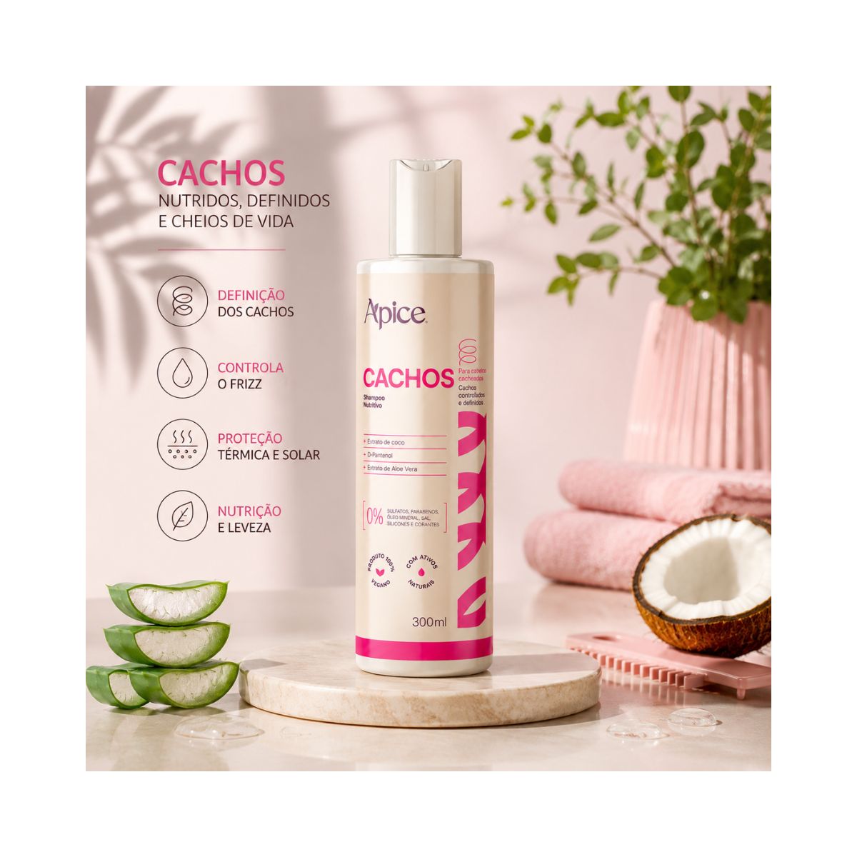SHAMPOO CACHOS APICE 300ML