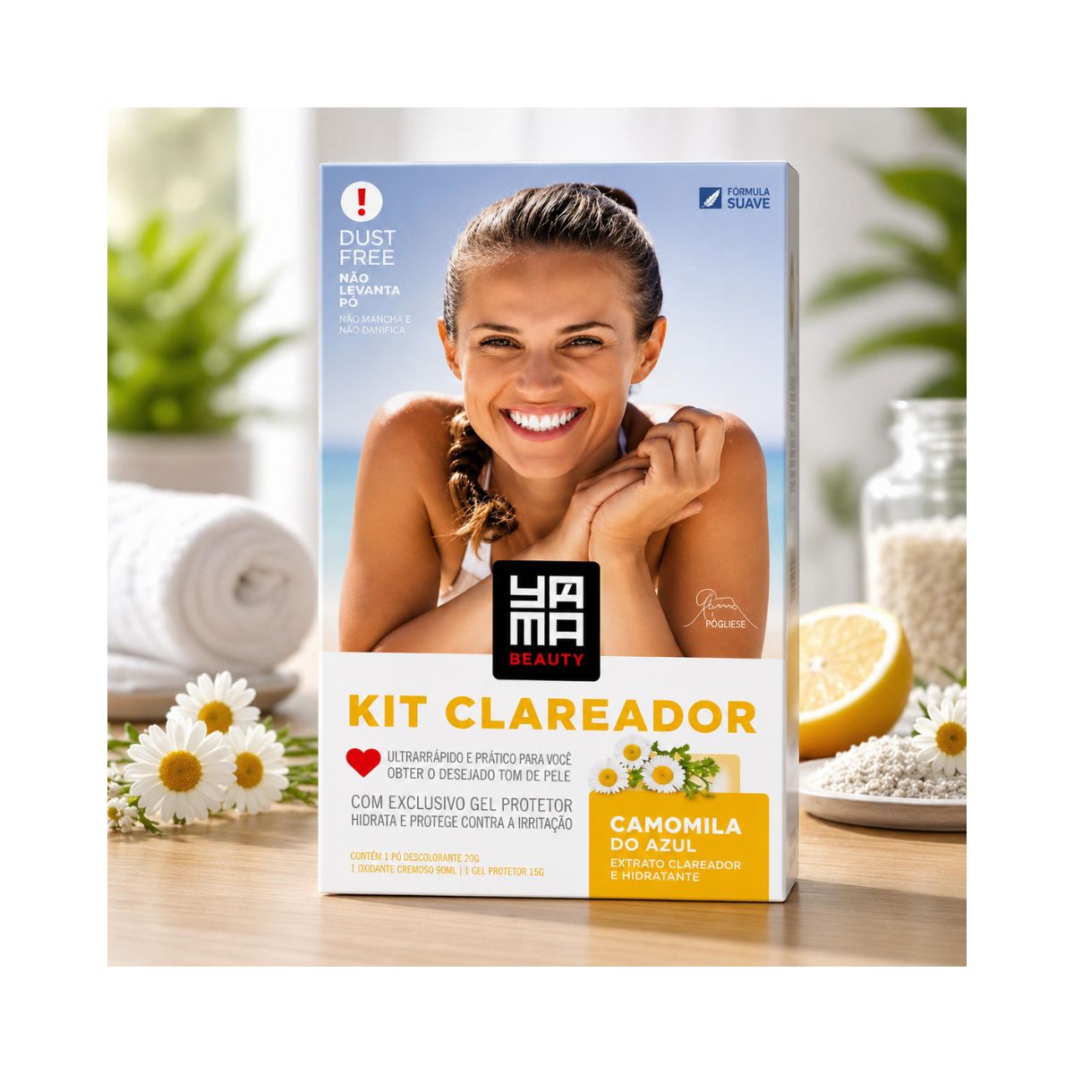 KIT CLAREADOR CAMOMILA YAMA BEAUTY