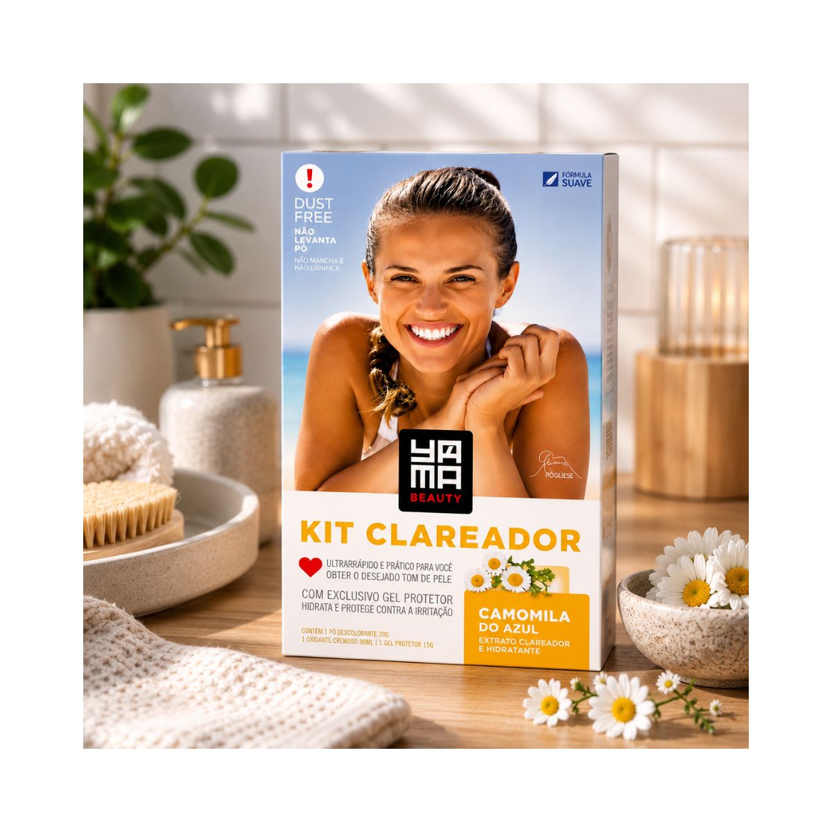 KIT CLAREADOR CAMOMILA YAMA BEAUTY