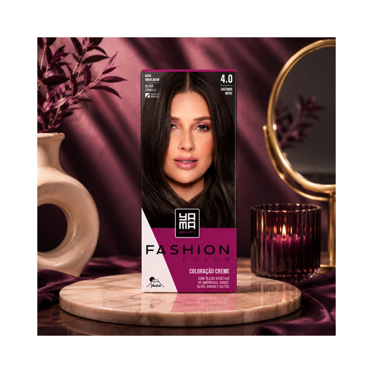 MINI KIT FASHION COLOR 4.0 CASTANHO MEDIO YAMA