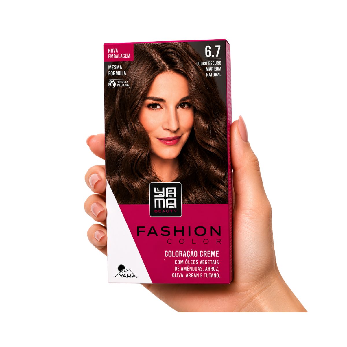 MINI KIT FASHION COLOR 6.7 LOURO MARROM ESCURO YAMA