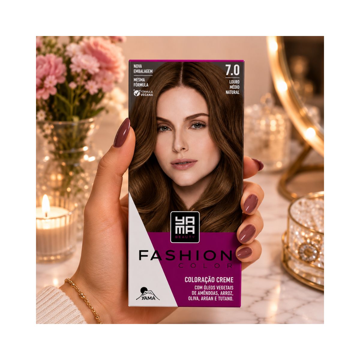 MINI KIT FASHION COLOR 7.0 LOURO MEDIO YAMA