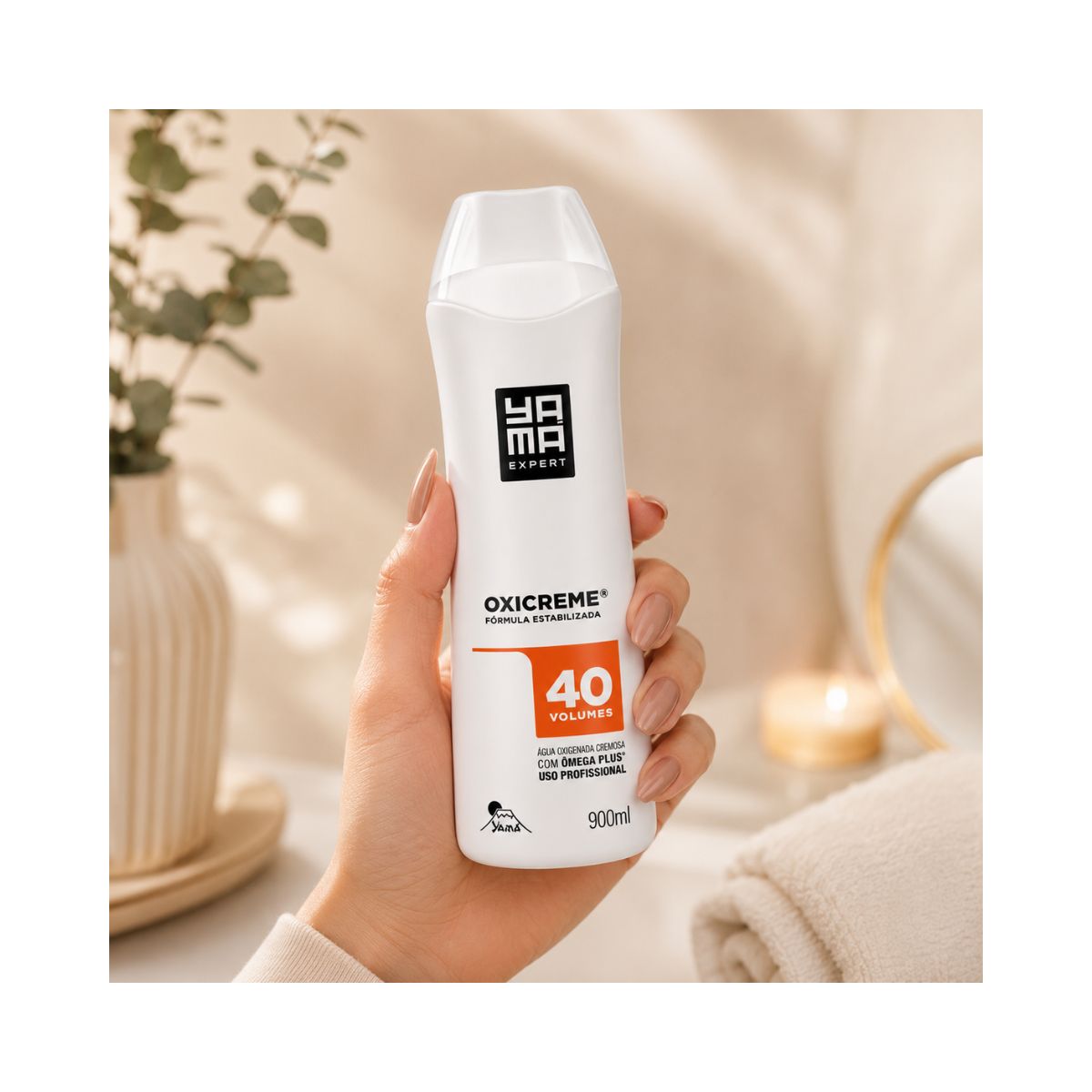 ÁGUA OXIGENADA CREMOSA PROFESSIONAL 40 VOLUMES 900ML