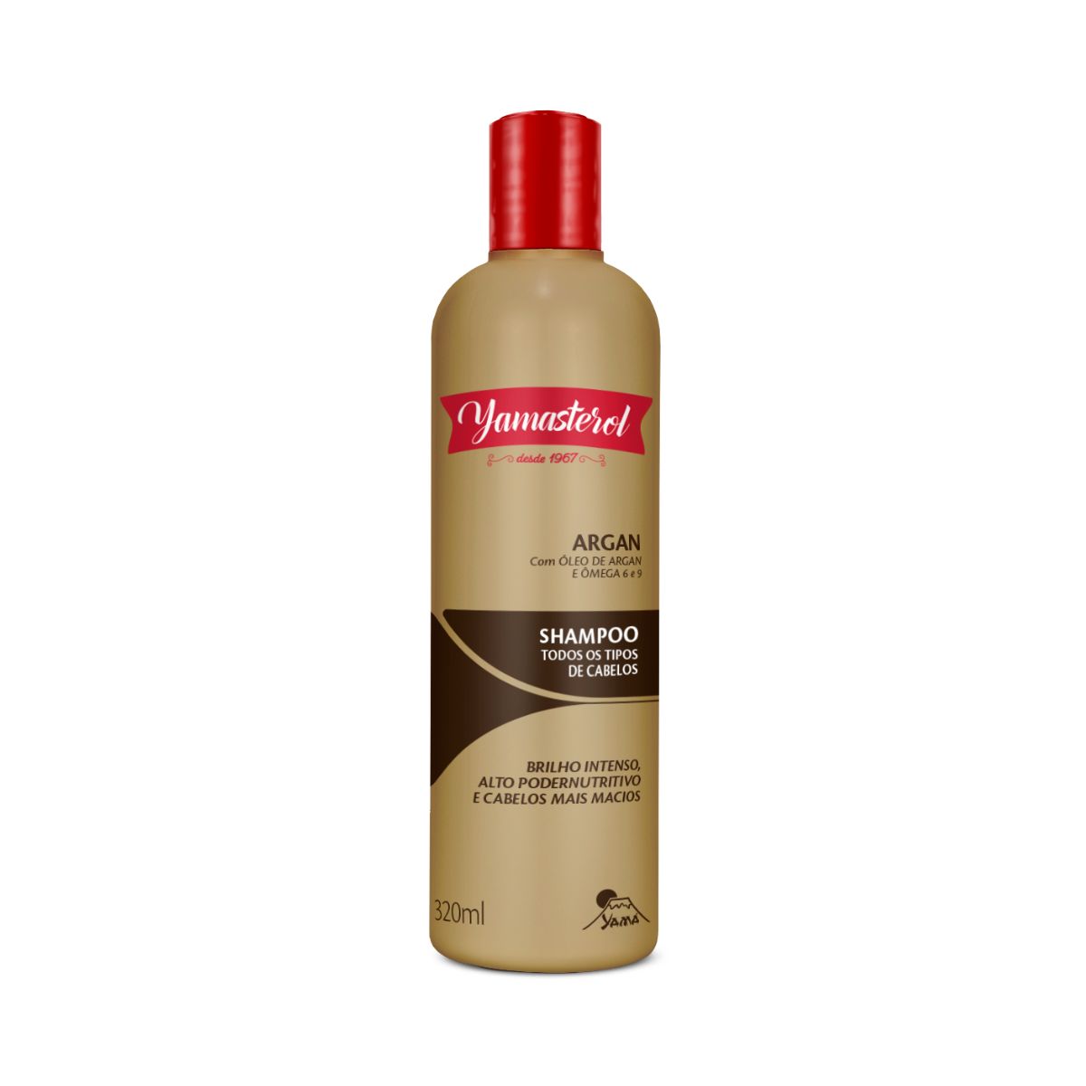 KIT YAMASTEROL ARGAN SHAMPOO E MULTIFUNCIONAL YAMA 320ML