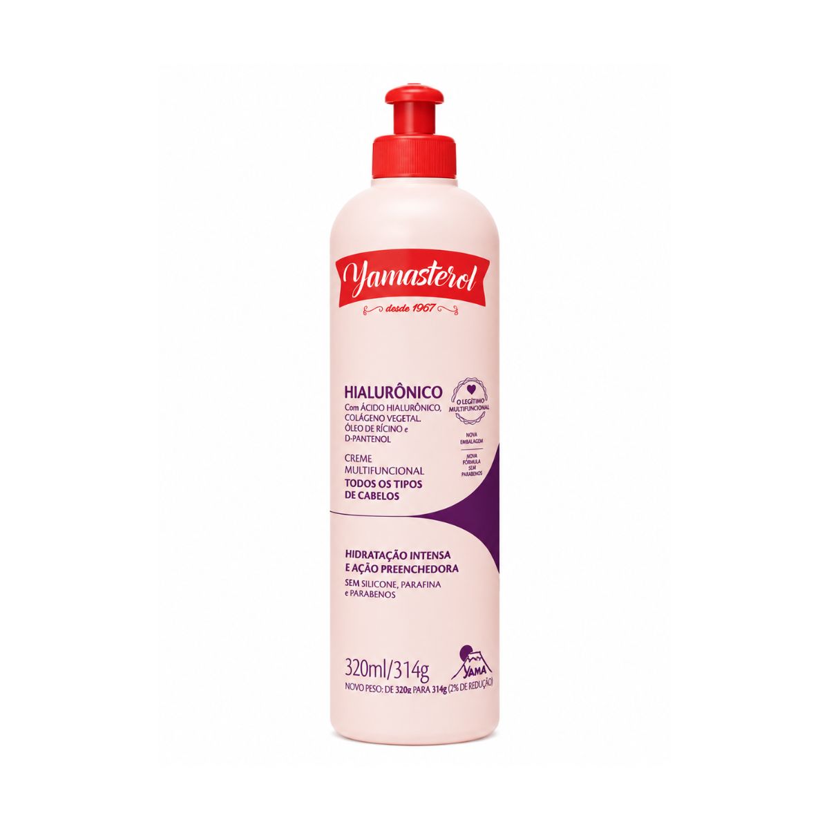 KIT YAMASTEROL HIALURONICO SHAMPOO E MULTIFUNCIONAL YAMA 320ML