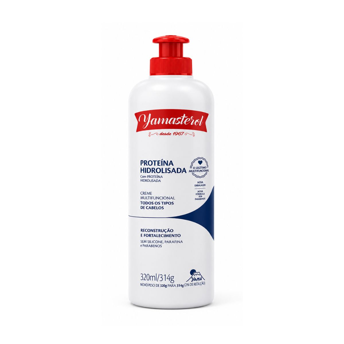 KIT YAMASTEROL PROT. HIDROLISADA SHAMPOO E MULTIFUNCIONAL YAMA 320ML