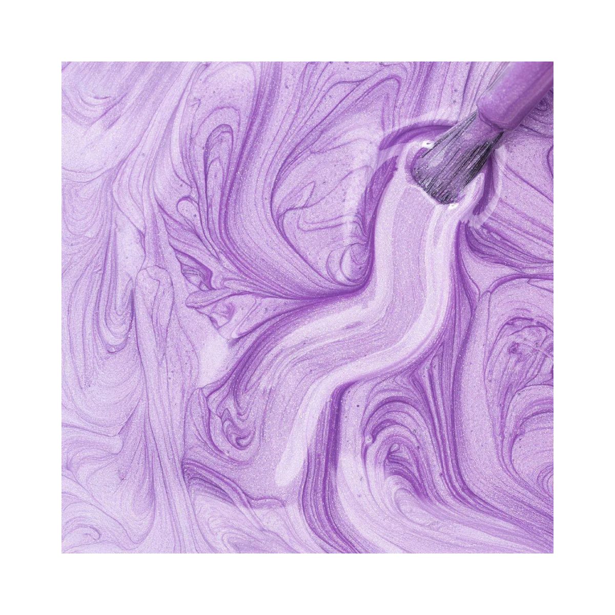 ESMALTE DIAMOND GEL METÁLICO EUFORIA LILÁS CYBERCOLORS RISQUE 9,5ML