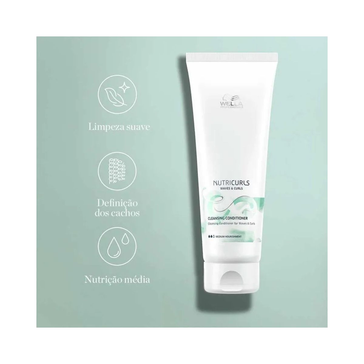 CONDICIONADOR NUTRICURLS WELLA PROFISSIONALS 200ML