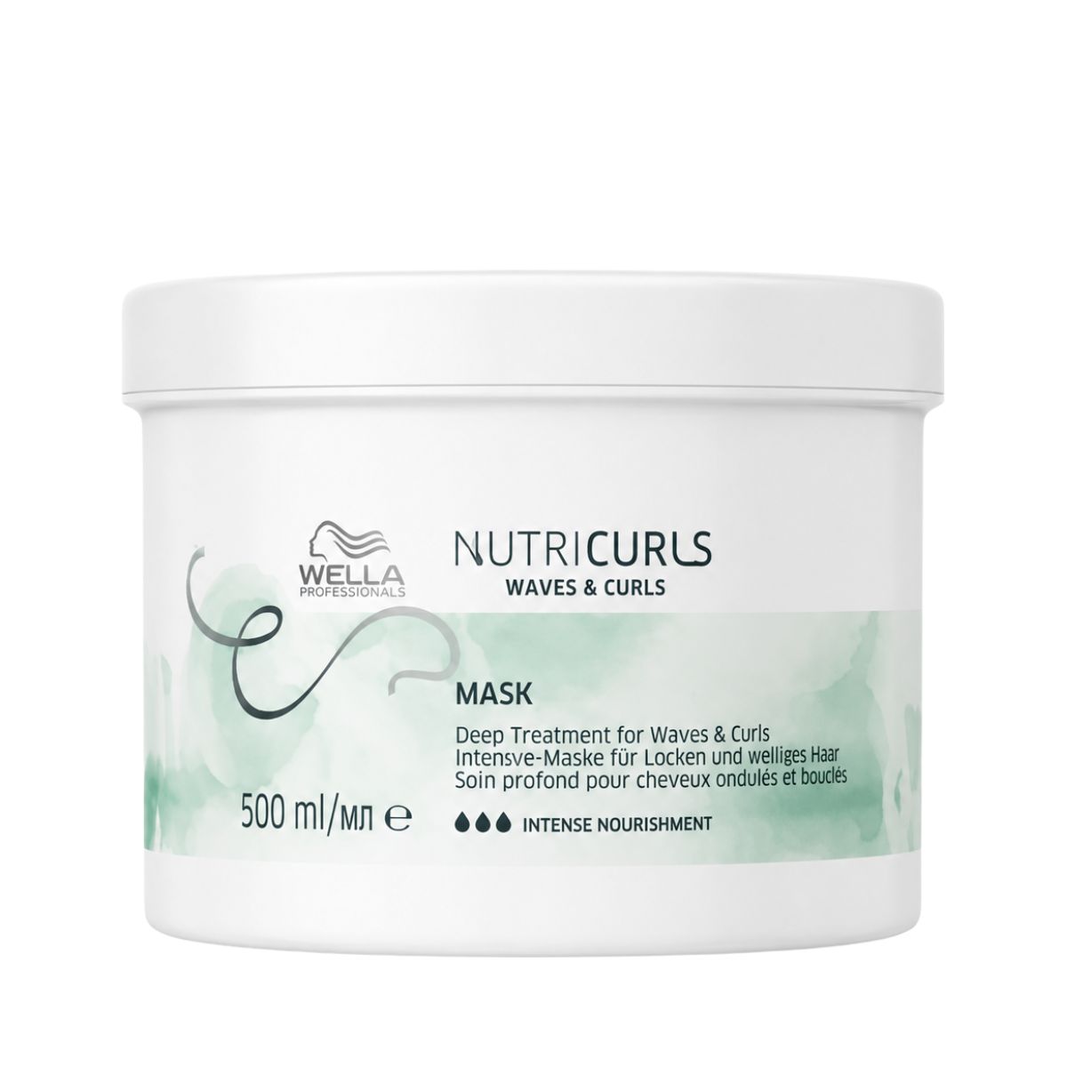 MÁSCARA NUTRICURLS WELLA PROFISSIONALS 500ML
