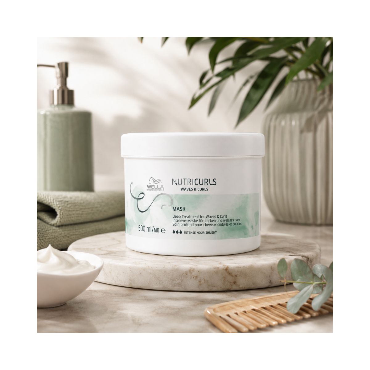 MÁSCARA NUTRICURLS WELLA PROFISSIONALS 500ML