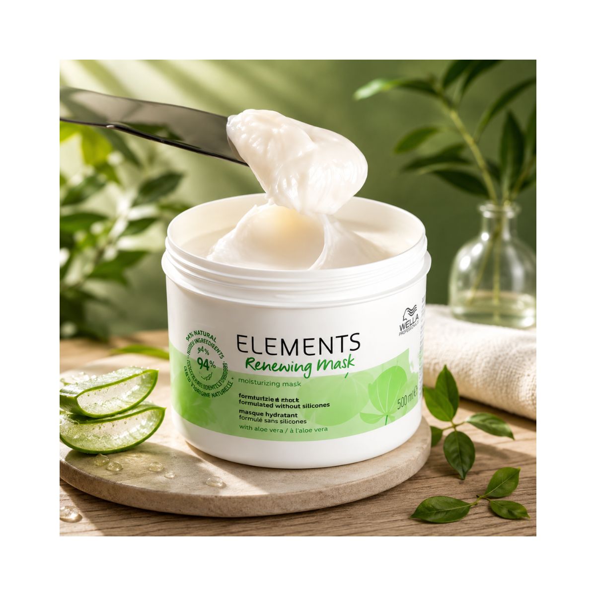 MÁSCARA ELEMENTS RENEWING WELLA PROFISSIONALS 500ML