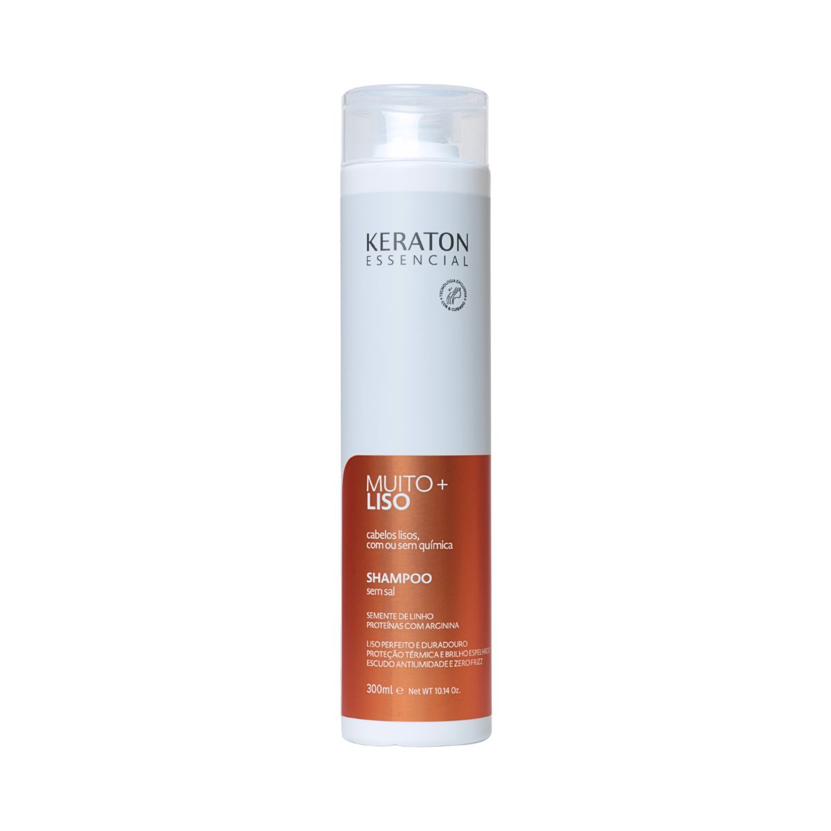 SHAMPOO MUITO + LISO KERATON KERT 300ML